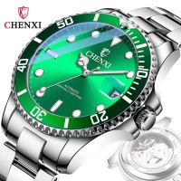 Swiss new green ghost automatic high-end mechanical watch men watch male brand waterproof luminous handsome male table --nb230710❏►