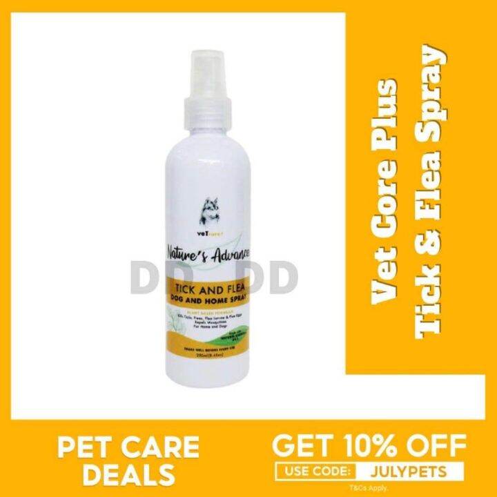 ORIGINAL VetCore Plus Nature's Advance Tick and Flea Spray Lazada PH