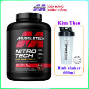 HCMFREE SHAKER Sữa tăng cơ giảm mỡ Nitro Tech 100% Whey Gold của Muscle
