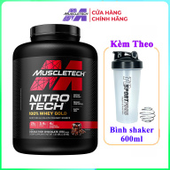 HCMFREE SHAKER Sữa tăng cơ giảm mỡ Nitro Tech 100% Whey Gold của Muscle thumbnail