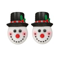 2 Pieces of Christmas Porch Lamp Shade Christmas Decoration Outdoor Snowman Decoration Outdoor Lampshade