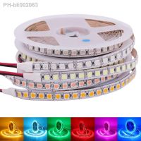 DC12V LED Strip 5050 5054 2835 120 240LEDs/M High Bright White Red Blue Pink Yellow RGB Flexible Ribbon Tape Light Lamp 5m