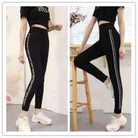 Leggings กางเกงจ๊อกกิ้งสำหรับเลกกิ้งผู้หญิงผู้หญิงชุดออกกำลังกายสำหรับผู้หญิง Zumba โยคะหญิงและเครื่องแต่งกายประจำวันเลกกิ้งผ้าฝ้าย3803/3804