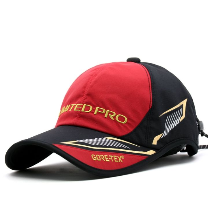 2021-new-fishing-hats-black-red-summer-autumn-breathable-sun-protection-fishing-caps-waterproof-men-fishing-caps-baseball-cap