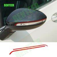 【CC】 2Pcs Performance Car Rearview Mirror Sticker GOLF7 Golf7.5 Sportsvan GTI GTD R RLINE