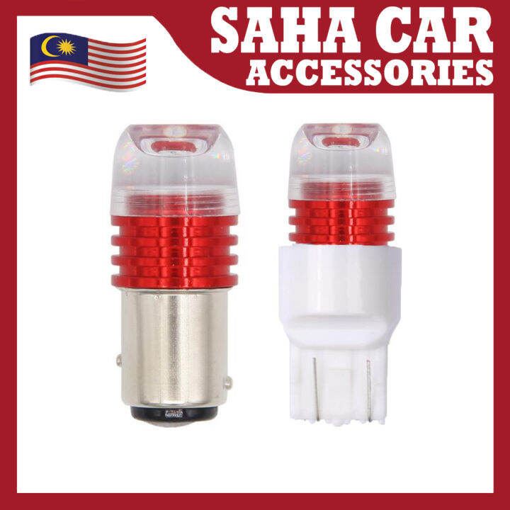 【READY STOCK】CAR LED BRAKE LIGHT FLASHING FLASH STROBE LIGHT T20 1157