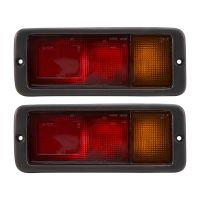 2Pcs Rear Tail Light Bumper Daytime Running Driving Lamps for Mitsubishi Shogun Pajero 1992-1999