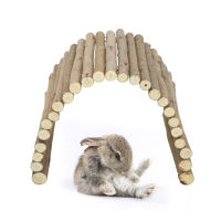 Wood Hamster Bridge สะพานไม้แฮมสเตอร์อเนกประสงค์สำหรับกระต่ายตัวเล็ก