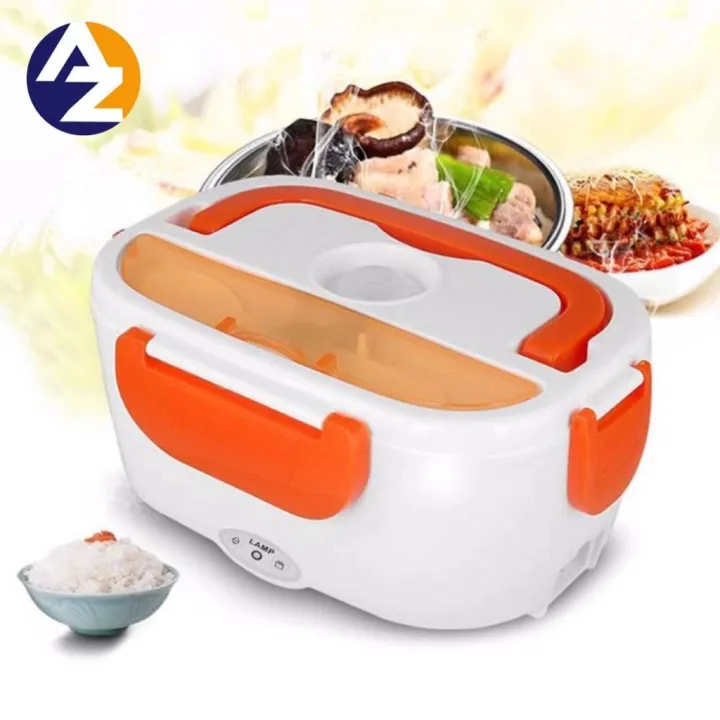 ★AZ★ Electric Lunch box Heated Food Warmer Box Container | Lazada PH