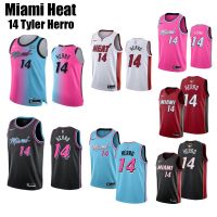 Finals Miami Heat 14 Tyler Herro FULL SUBLIMATIONBasketball Jersey