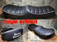 เบาะแต่ง royal enfield interceptor 650 เบาะRE650 เบาะGT650 เบาะGT535 เบาะตรงรุ่น ROYAL ENFIELD (สำหรับรถมอเตอร์ไซต์สไตล์วินเทจ) คาเฟ่ รุ่น ROYAL ENFIELD