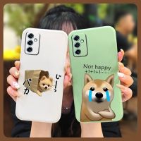 Skin feel silicone cute Phone Case For Samsung Galaxy M52 5G/SM-M526B Lens package Liquid silicone shell phone case