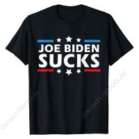 Mens Joe Biden Sucks Funny Anti-Biden Election Political T-Shirt High Quality Student T Shirts Unique Men Tees Cotton Summer