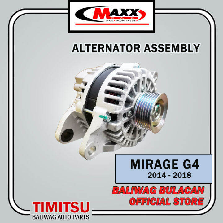 Alternator Assembly Mirage G4 2014 2018 MAXX BRAND 1800A316 Lazada PH