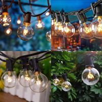 50/38/30 Bulbs Led String Lights Street Garlands Christmas Tree Decoration Outdoor Wedding Fairy Garden Light Decor Waterproof