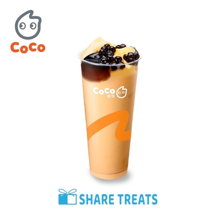 CoCo Fresh Tea and Juice 3 Buddies Milk Tea Regular (SMS eVoucher ...