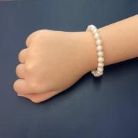 สร้อยข้อมือไข่มุกแท้ สีขาวมุกธรรมชาติ ความยาวมีทุกขนาด Pearl Bracelet (Pixiu)