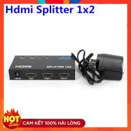 Bộ chia HDMI 1x2, 1x4 - HDMI Splitter 1x2, 1x4 - Bảo hành 12 tháng thumbnail