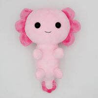 [In stock] จุดสีชมพูซาลาแมนเดอร์ของเล่นตุ๊กตา Axolotl ตุ๊กตาสัตว์การ์ตูนปลามังกรสี่ขาตุ๊กตาเด็ก