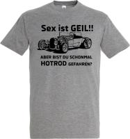 Kaus Hot Rod Rockabily Sex Ist Geil. Funshirt Hot Rod 2019 Kaus Gambar Cetak Pria Fashion Desain Kaus Kustom S-4XL-5XL-6XL