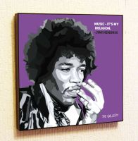 ศิลปินเพลงนักร้องเพลงร็อค Jimi Hendrix คำพูดที่สร้างแรงบันดาลใจให้กับสติกเกอร์ติดผนังภาพศิลปินป๊อปอาร์ตศิลปะบนผนังบนผ้าใบภาพวาดที่มีชื่อเสียงสำหรับห้องนั่งเล่นห้องนอน