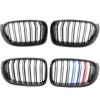 Front Grille Kidney Grill Dual Slat Grille For BMW X3 F25 Facelift X4 F26 2014 2015 2016 2017