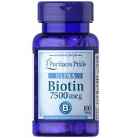 The United States imports biotin 7500mcgx100 tablets skin and hair health PuritansPrid Puritan