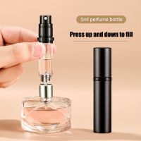 5ml Mini Bottom Filling Perfume Spray Dispenser Bottles Cosmetic Refillable Spray Atomizer Portable Liquid Container Bottle Travel Size Bottles Contai