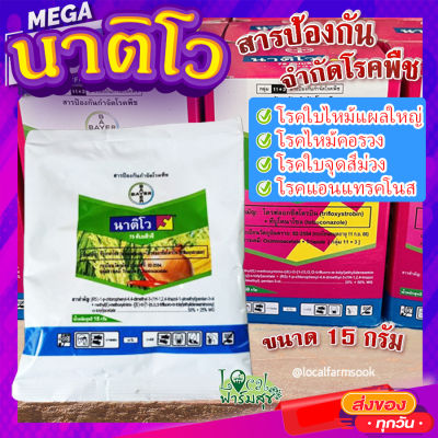 นาติโว 75 ดับบลิวจี 🍃 สารป้องกันกำจัดโรคพืช โรคไหม้ โรคใบจุด โรคแอนเทรคโนส ( แบ่งขาย ) ขนาด 15 กรัม homes