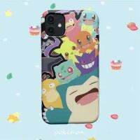 【SALE】 tangticarans1972 TAKARA TOMY Pokemon Family Soft เคสโทรศัพท์สำหรับ IPhone 6S/7/8P /X/xr/xs/xsmax/ 11 /12pro/ 12Min โทรศัพท์คู่กรณี