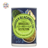 Crosse and Blackwell Broccoli and Stilton Soup 400g ครอส แอนด์ แบล็กเวล ซุปบล็อคโคลี่และสติลเทินชีส 400กรัม