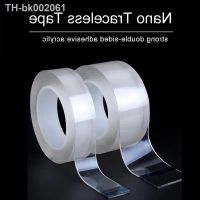 ❀▣ 1/2/3/5M Double Sided Adhesive Face Super Strong Traceless Nano Glue Home Reusable Tape Kitchen Gadget Transparent Tape