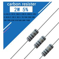 2W แบบลวดพันฟิวส์ความต้านทานความถูกต้อง5% 10R 20R 22R 33R 39R 47R 51R 56R 68R 100R ตัวต้านทาน KNP 10 20 22 33 39 47 100โอห์ม