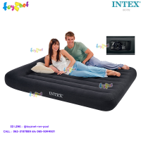 Intex ส่งฟรี ที่นอนเป่าลมไฟฟ้า พิลโล่เรสท์ คลาสิค - ควีน (1.52 x 2.03 x 0.30 ม.) รุ่น 66781_1