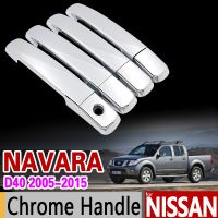 Chrome Handle Cover Trim for Nissan NAVARA D40 Suzuki Equator Frontier Brute 2005 2006 2008 2010 2011 2012 2014 2015 Accessories