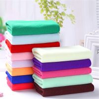 Color Random 25*25cm Home Towel Soft And Comfortable Towel Small Microfiber Square Towel N5X5