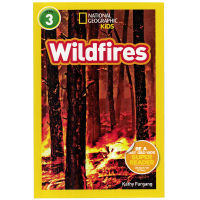 English original picture book National Geographic Children Level 3: wildfires National Geographic graded reading English Enlightenment picture book for junior children