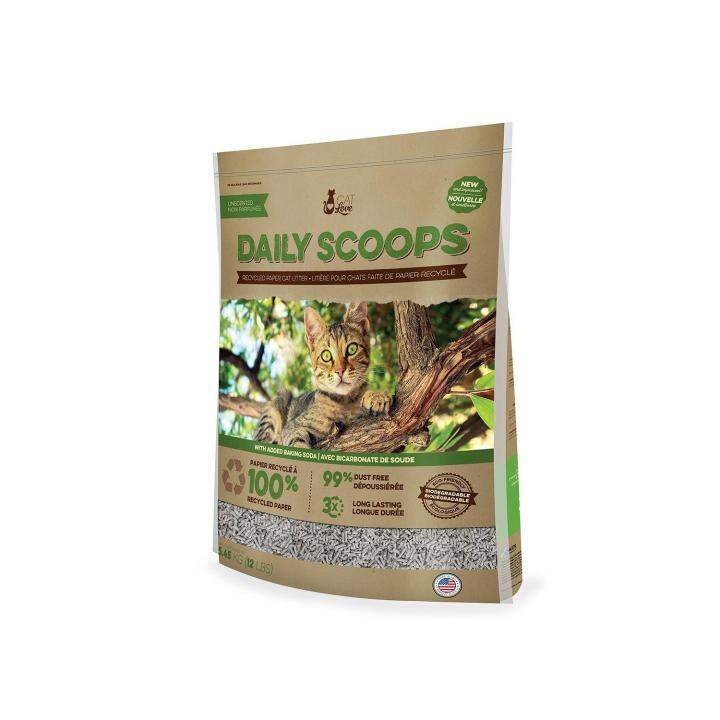 Catit Cat Love Daily Scoops Recyded Paper Litter 12lbs (5.45kg) Lazada