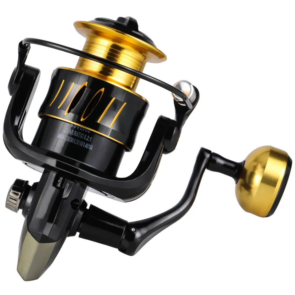 Fishing Reel Super Smooth Light Weight-Full Metal Body Mod 5000SW