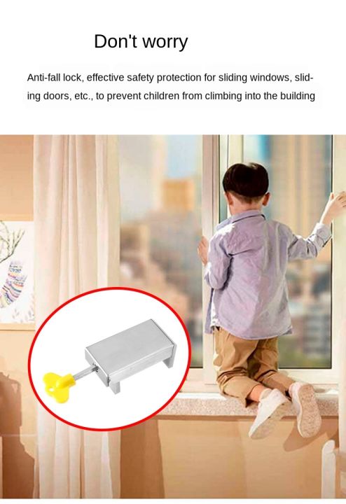 childrens-stainless-steel-window-lock-drillless-sliding-door-closer-device-security-anti-theft