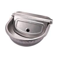 Livestock Cattle Horse Drinker Bowl Automatic Waterer Float Outlet Dog Sheep Pig Farm Animal Stainless Steel Drinking Fountain