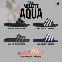 Adidas Collections อาดิดาส รองเท้าแตะ รองเท้าแฟชั่น SPF Sandal Adilette Aqua F35543 / F35550 / F35542 / GZ5877 / GX4279 (800) agg