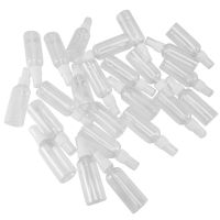 24 Pack 2Oz Plastic Clear Spray Bottles Refillable Bottles 60Ml Refillable Fine Mist Sprayer for Essential Oils Travel