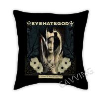 xzx180305   Eyehategod 3D พิมพ์โพลีเอสเตอร์ตกแต่งโยนปลอกหมอนสแควร์ซิปกรณีแฟนของขวัญการตกแต่งบ้าน