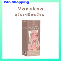 Vanekaa Hair Colorant สี Ash Blonde ครีมเปลี่ยนสีผม วานิก้า แฮร์ คัลเลอร์แรนท์ ปริมาณ 100 ml. / 1กล่อง