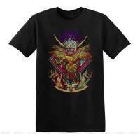 เสื้อผู้ชายผู้หญิงเสื้อยืดคอกลมลายแถบ PSYCHEDELIC ROCK ตาเสื้อยืดลายละมั่งออสเตรเลียกรด LSD เสื้อสุดเท่ขนาด6XL 5XL