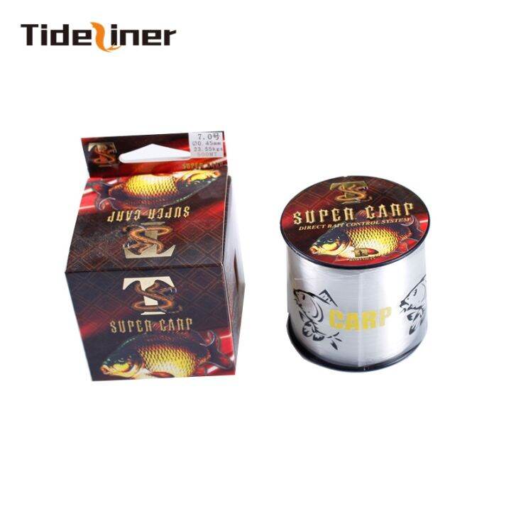 except-tideliner-500m-week-polyethylene-super-carp-feeder-fishing-line-hengelsport-super-strongly-served-garcial