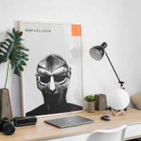 2023 ☏ Music Album Star Singer Madvillain MF DOOM Retro 80s Print Posters Art Living Room Home Decoration Wall Decor Painting Picture