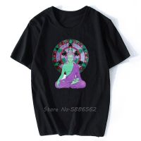 Trance Buddha White T shirt Fashion Summer Personality Print Tshirt Men Unisex Cotton Tees Harajuku Streetwear XS-6XL