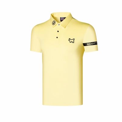 【Golf】Spring Summer new style golf mens SCOTTY CAMRON short-sleevedT-shirt trendy casual outdoor sports jersey shirt